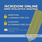 Iscrizioni Anno Scolastico 2022/2023